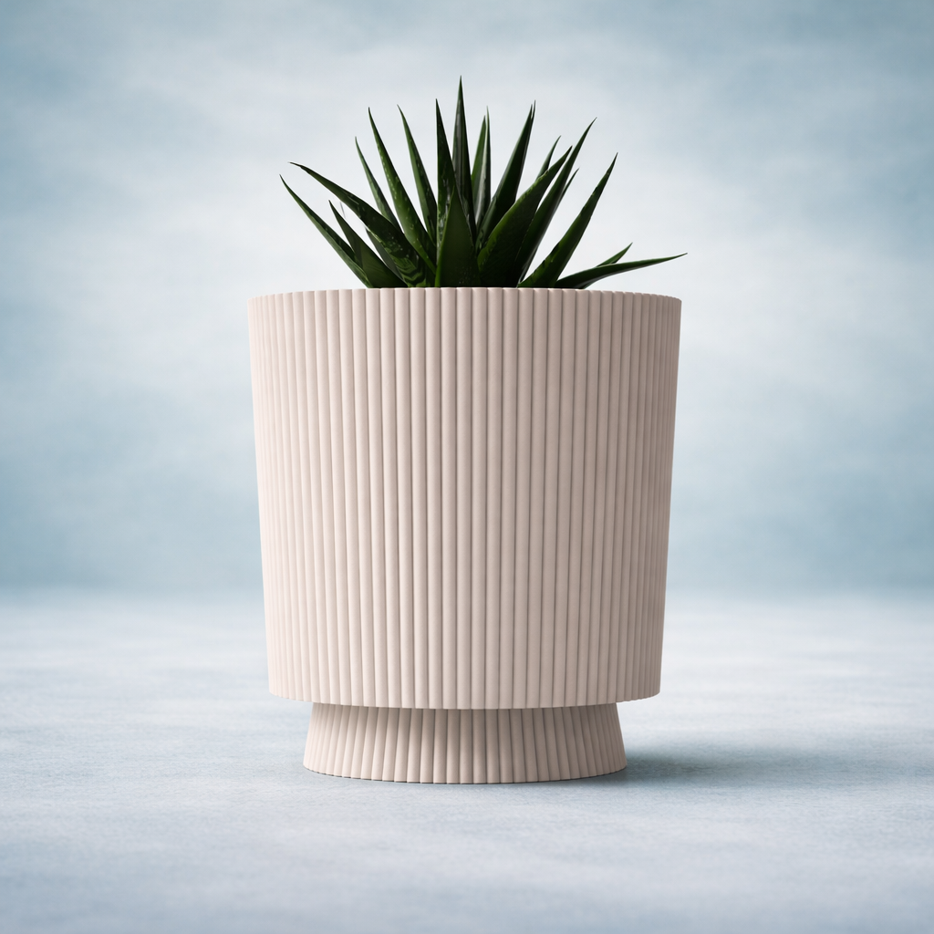 6" Diameter Pot with Drip Tray